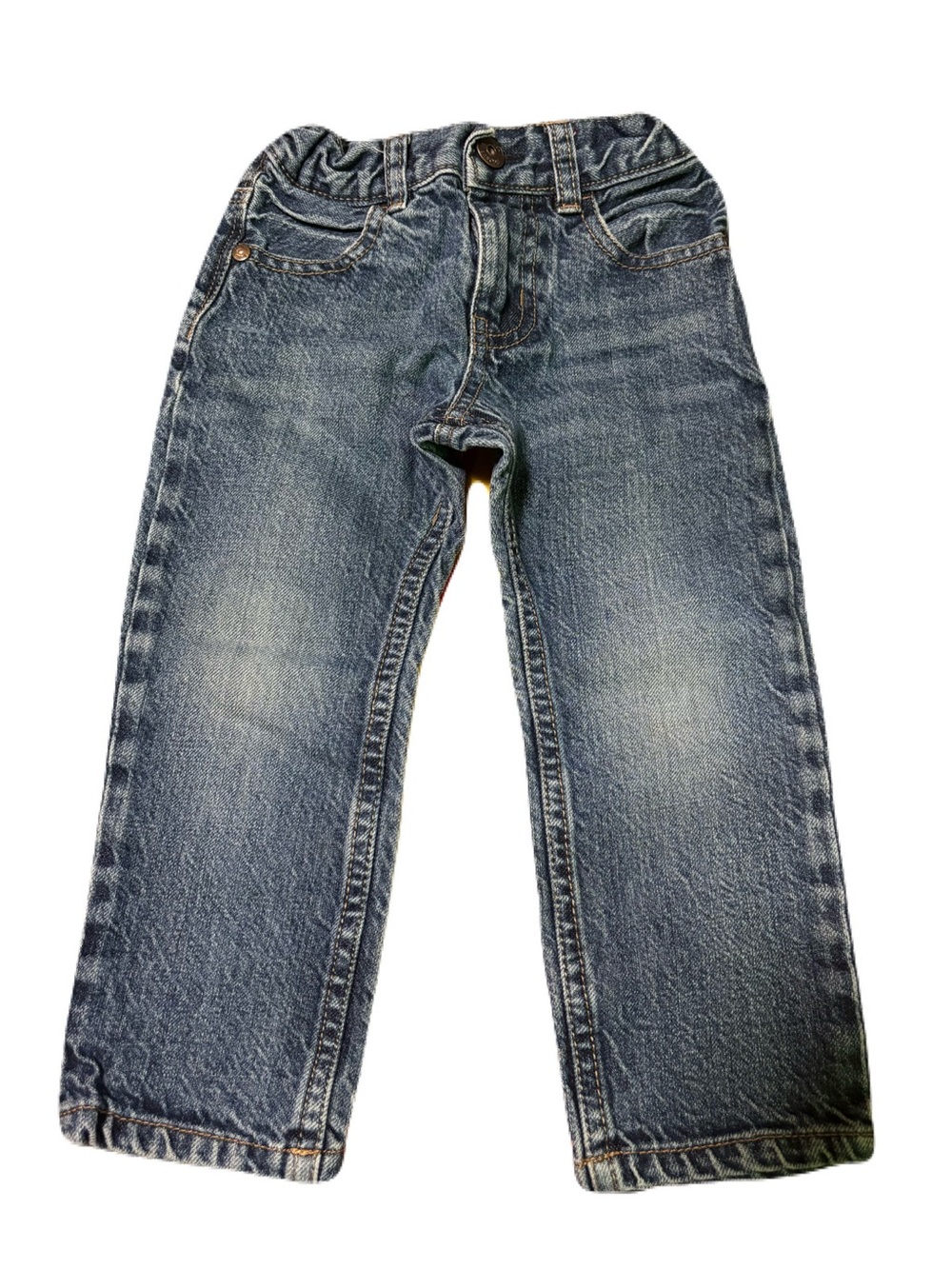 Oshkosh Classic Boys' Blue Denim Jeans - Casual Straight Leg